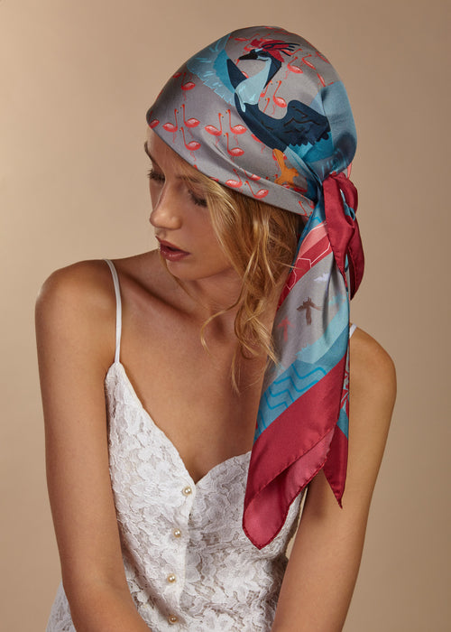 Flamingo Scarf